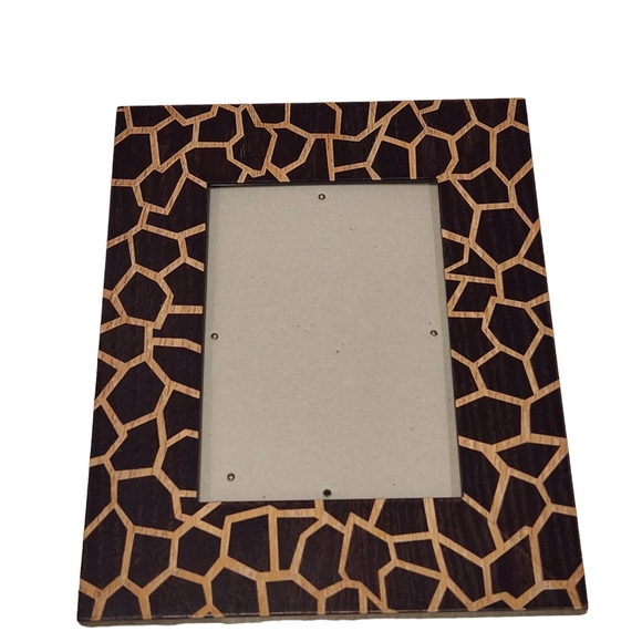 4 Wood Frames (5"x7" photos) Giraffe - Picture 5 of 7